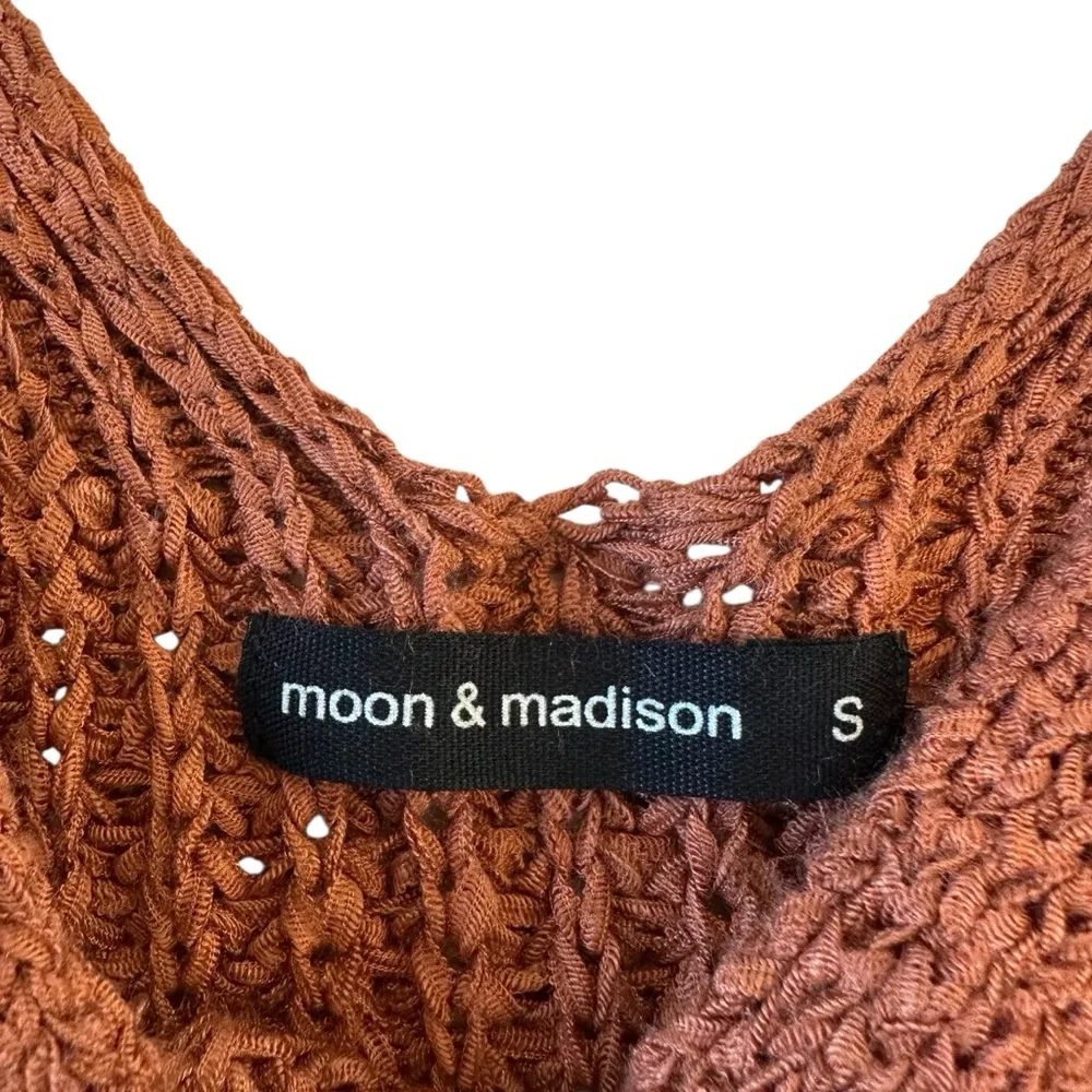 Moon & Madison Thick‎ Chunky Knit Fall Cardigan Sweater, S - Picture 8 of 11